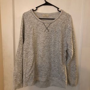 High low sweatshirt